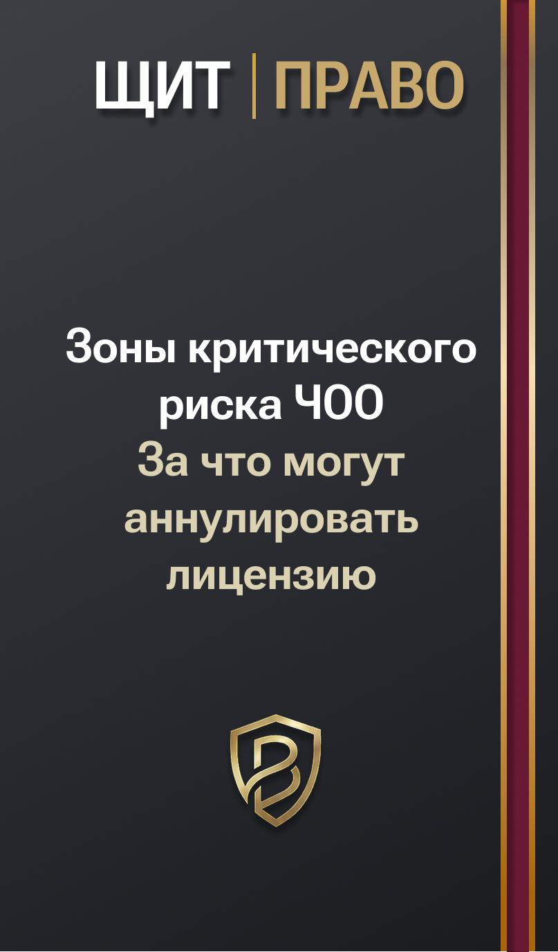 Обложка Зоны критического риска ЧОО.